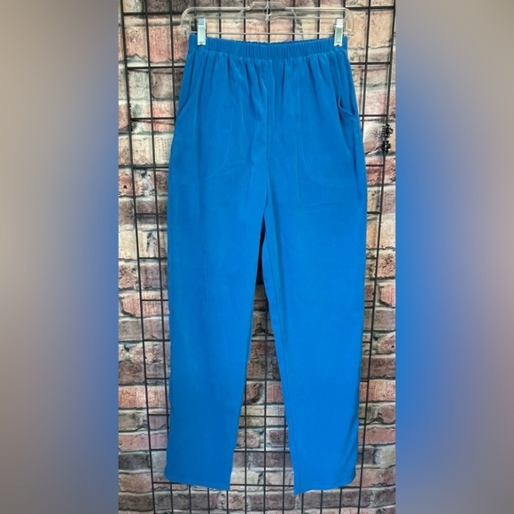 Denim & Co Velour pants women’s size medium